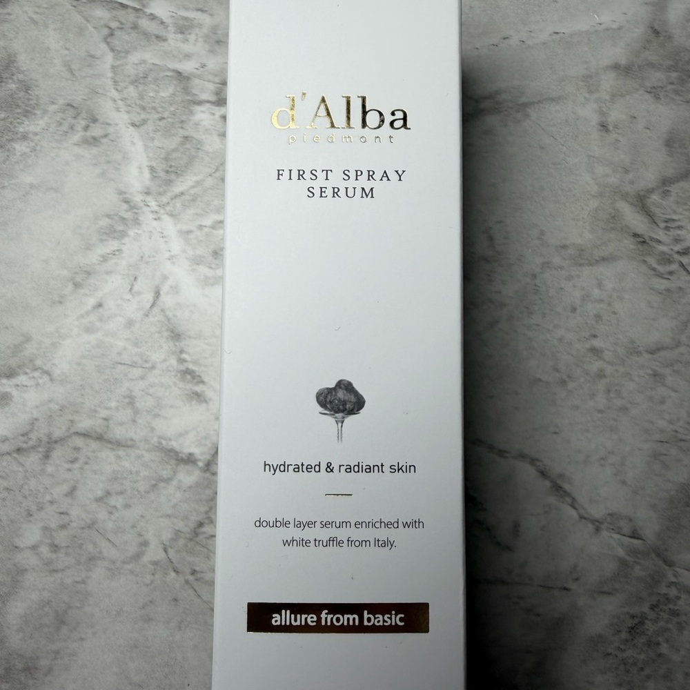 d'Alba Piedmont White Truffle First
Spray Hydrating Glow Mist Serum